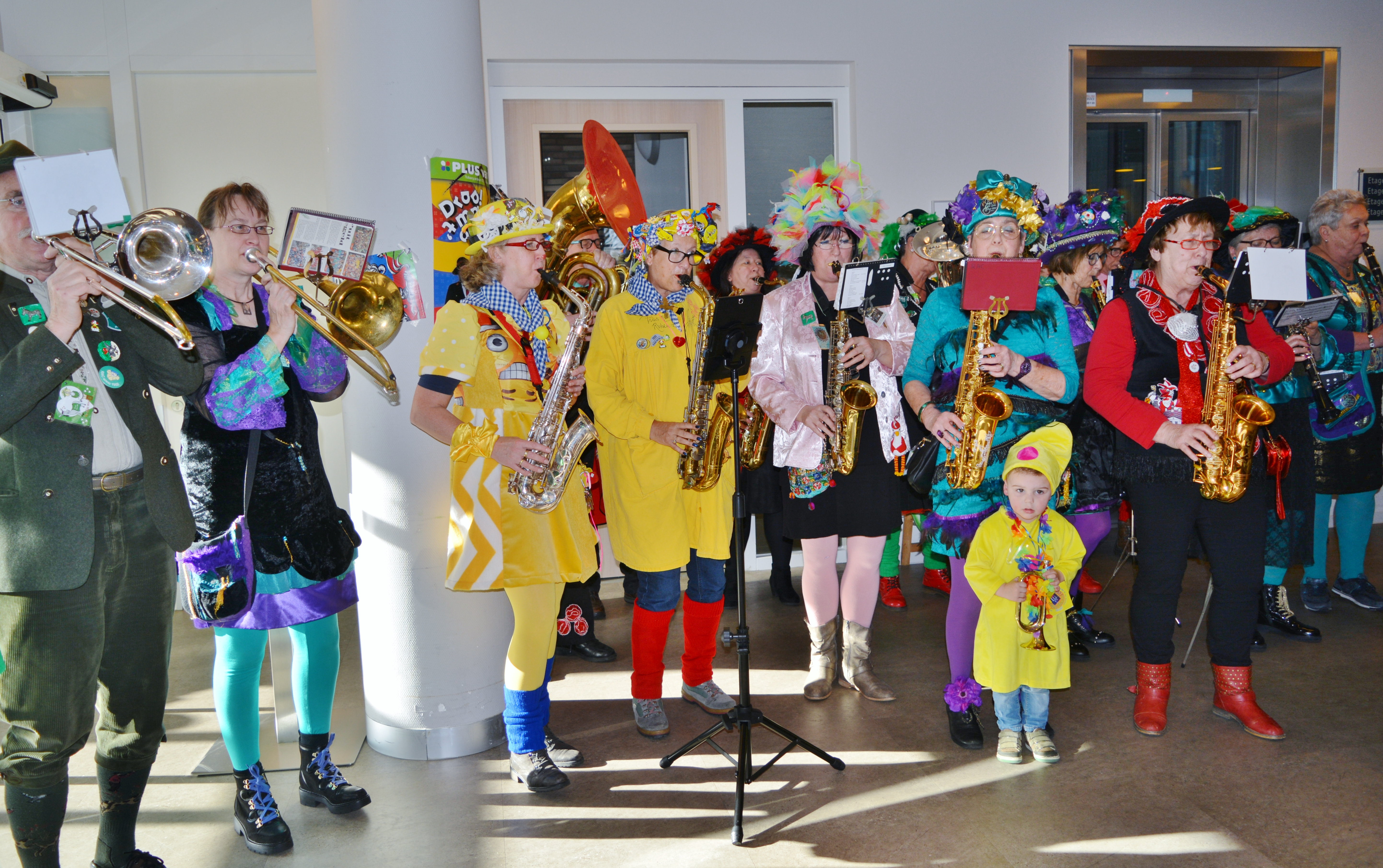 RACkers tijdens een optreden